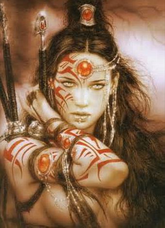 Wallpaper Fantasy, Metal Drawing, Luis Royo, Warriors Wallpaper, Aztec Warrior, Boris Vallejo, Airbrush Art, Women Art, Arte Fantasy