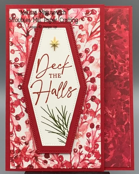 Four Holiday Cards With The Same Layout | TheseAreMyStamps Stampin Up Christmas Classics Cards, Christmas Classics Stampin Up Cards, Stampin Up Christmas Cards 2023, Stampin Up Christmas Cards 2023-2024, Winter Meadow, Homemade Holiday Cards, Poinsettia Cards, Create Christmas Cards, Christmas Classics