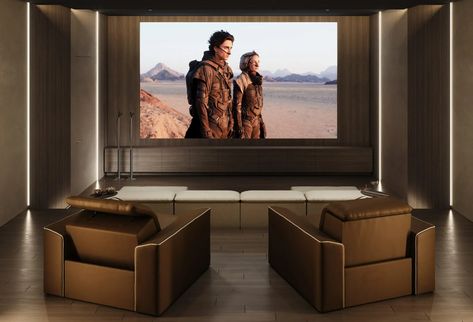 Vismara Design at Salone del Mobile Milano Hometheatre Furniture, Cinema Lounge, Sala Cinema, Cinema Idea, Home Cinema Seating, Cinema Chairs, Home Theater Room Design, Theater Room Design, Cinema Seats