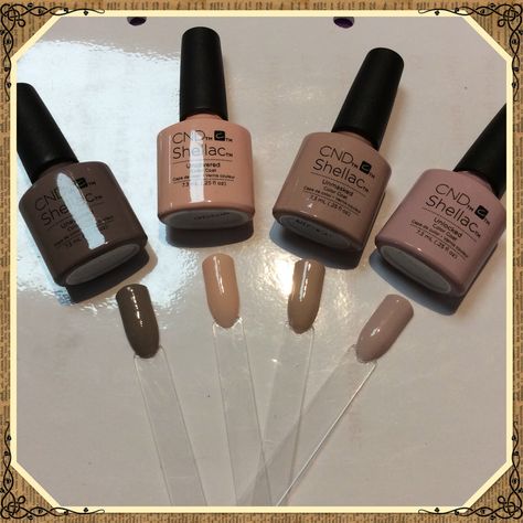 The new Intimates Collection from the CND Shellac range is now in salon Shellac Colours, Vinylux Nail Polish, Cnd Shellac Colors, Shellac Nail Colors, Cnd Colours, Shellac Colors, Cnd Nails, Polish Ideas, Blue Nail Art