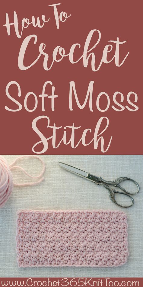 Crochet Moss, Stitch Dictionary, Crochet Stitches For Blankets, Creative Crochet, Sweater Fabric, Dishcloth Pattern, Stitch Crochet, Moss Stitch, Warm Sweater