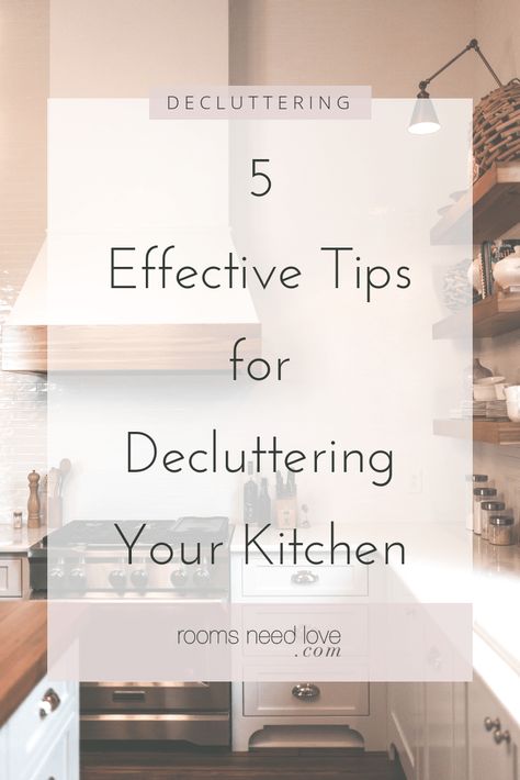 Let’s face it: our kitchens get overcrowded and need frequent decluttering. Today, I’m giving you 5 effective tips for decluttering your kitchen. Kitchen Declutter Organizing Ideas, Kitchen Declutter, Uncluttered Kitchen, Tips For Decluttering, Deep Pantry, Remove Oil Stains, Decluttering Inspiration, Declutter Kitchen, Renovation Budget