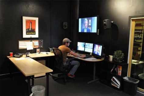 pro edit suite configuration Video Editing Studio, Edit Suite, Video Editing Suite, Editing Room, Young And Hungry, Editing Studio, Editing Suite, Suite Design, Home Edit