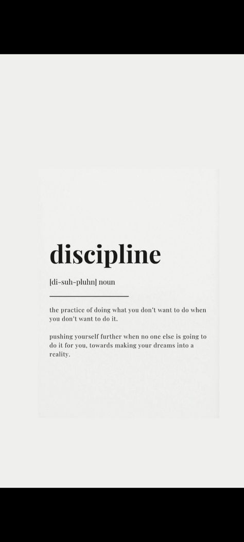 Discipline Definition Wallpaper, Decipline Wallpaper Hd, Disiplin Aesthetic, Disclipine Aesthetic, Desipline Aesthetic, Discipline Definition, Discipline Tattoo, Discipline Wallpaper, Hybrid Athlete