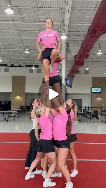 Cabot Cheer on Instagram: "CHALLENGE: Spell your schools mascot in a stunt! Fun times at practice! #challenge #team #fun #cheer" Team Cheer, Instagram Challenge, Cheer Stunts, Cheer Team, Fun Times, School Mascot, On Instagram, Instagram