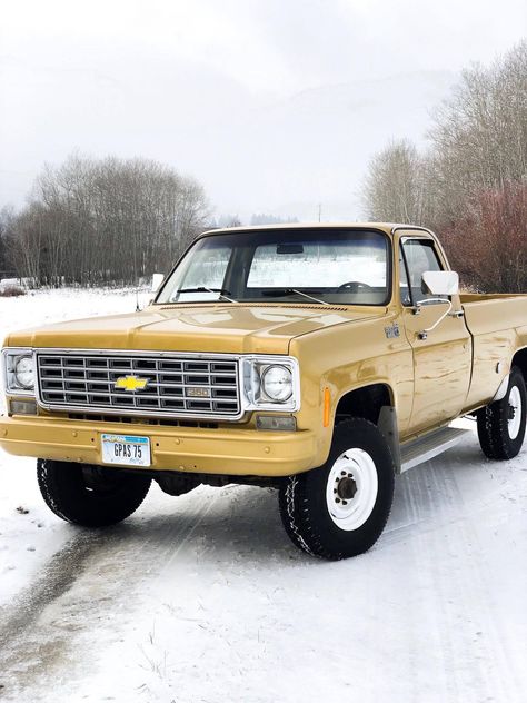 1960s Chevy Truck, Square Body Chevy Suburban, 1974 Chevy Truck, Box Chevy Truck, Old School Chevy Trucks, Old Chevy Trucks 1970, 1975 Chevy Truck, 80s Chevy Truck, Big Chevy Trucks