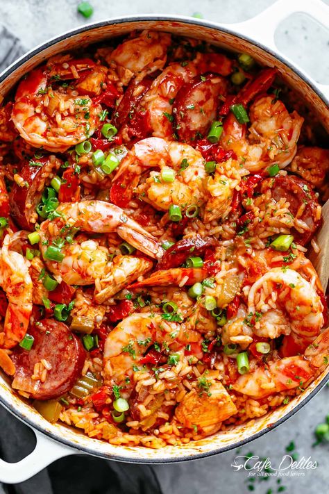 Jambalaya Seafood Jambalaya Recipe, Authentic Creole Jambalaya Recipe, Creole Jambalaya Recipe, Seafood Jambalaya, Creole Jambalaya, Jambalaya Recipe Easy, Cajun Dishes, Jambalaya Recipe, Shrimp And Rice