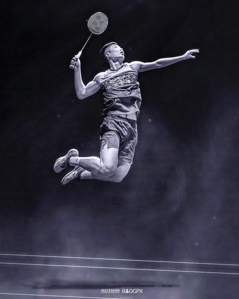 Chou Tien Chen, Badminton Photoshoot, Bad Minton, Badminton Photography, Smash Badminton, Jump Photography, Badminton Wallpaper, Badminton Poster, Badminton Smash