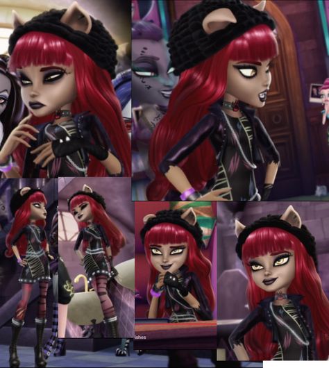 Monster High "Goth" Howleen reference Howleen Wolf Costume, Howleen Monster High, Howleen Costumes, Alt Movie Characters, Howleen Wolf Icon, Howleen Wolf Cosplay, Monster High Howleen, Emo Monster High, Monster High Screenshots