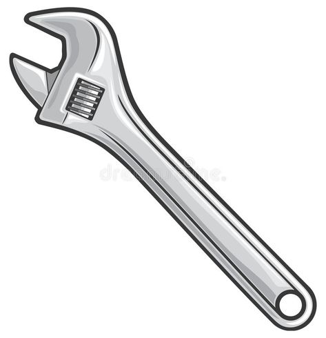 Wrench. The key to repairing, adjustable wrench , #ad, #key, #Wrench, #repairing, #wrench, #adjustable #ad Wrench Illustrations, Adjustable Wrench, Wrench, Anime Artwork, Birthday Party Supplies, Food Photo, Stock Photography, Game Design, Kids Birthday Party