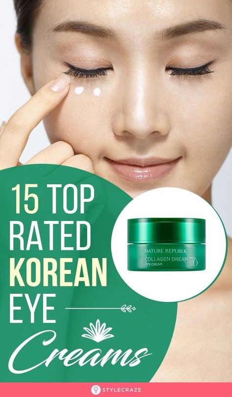 Korean Eye Bags, Best Korean Eye Cream, Top Eye Creams, Korean Eye Cream, Korean Drawing, Best Under Eye Cream, Korean Cream, Korean Eye, Korean Skincare Products