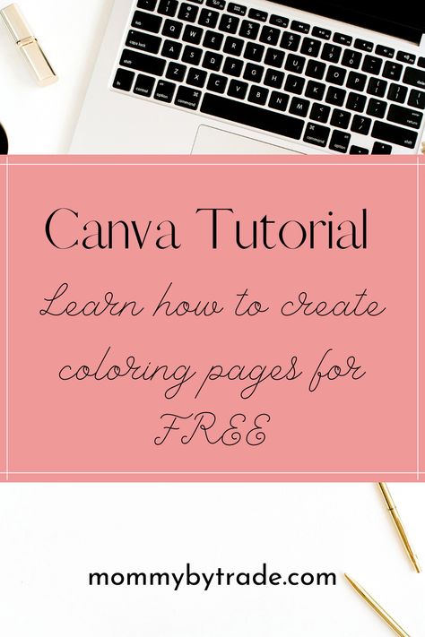 How To Make A Coloring Page, Free Etsy Mockups, How To Create Coloring Pages To Sell, How To Make A Coloring Book In Canva, Canva Coloring Pages, Making Coloring Pages, Make Coloring Book, Selling Coloring Books On Amazon, How To Make A Colouring Book