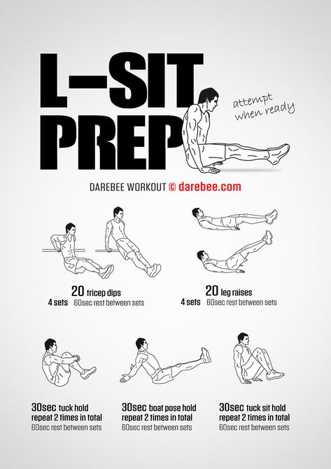 L-Sit Prep Workout Calisthenics Training Workout Routines, Calisthenics Exercises For Beginners, Basic Calisthenics Workout Plans, Calestinetics Workout, Calestetics Workouts Beginner, Calastetics Workout Beginner, Calestetics Workouts, Easy Calisthenics, Advanced Calisthenics