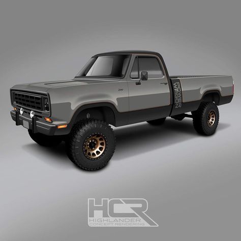 Tavis Highlander on Instagram: “‘74 Power Wagon in Leadfoot Grey. Bronze @methodracewheels and satin black accents. I’m loving this one! #dodge #dodged100 #dodged200 #d200…” Power Wagon Dodge, Dodge Trucks Lifted, Dodge Ram Power Wagon, First Gen Dodge, Dodge Wagon, Classic 4x4, Ram Power Wagon, Open Roads, Dodge Ramcharger