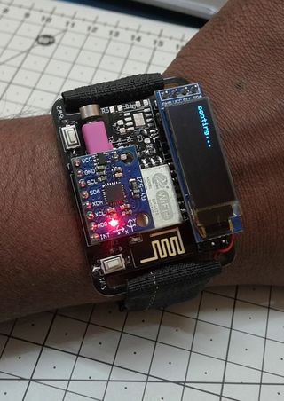 Machine Learning Based Gesture Detection Watch (ESP8266) : 11 Steps (with Pictures) - Instructables Robotics Aesthetic, Diy Tech Gadgets, Techno Gadgets, Wearable Computer, Computer Gadgets, Robotics Engineering, Robotics Projects, Tech Aesthetic, Diy Tech