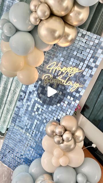 Sequin Wall, Balloon Artist, Shimmer Wall, Balloon Installation, Best Investment, Balloon Decor, Balloon Diy, Boy Party, Best Investments