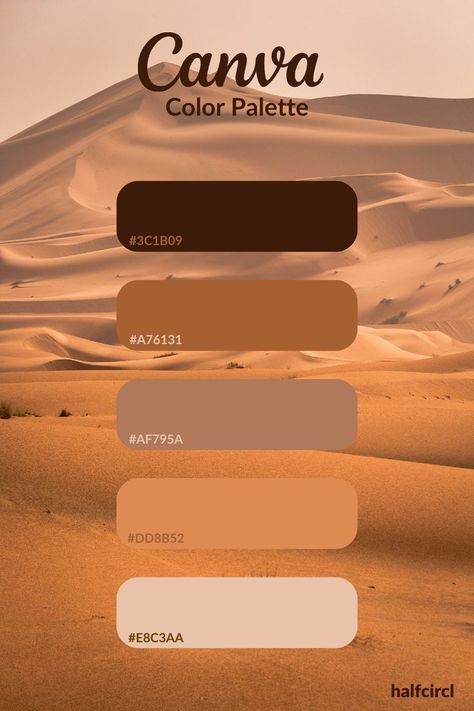 Boris Ulzibat: desert color palette | canva color palette Desert Pantone Palette, Desert Palette Colour Schemes, Desert Pallet Colors, Canva Color Palette Codes Gold, Dessert Colour Palette, Desert Colors Palette, Melanin Color Palette, Desert Color Pallete, Desert Colour Palette