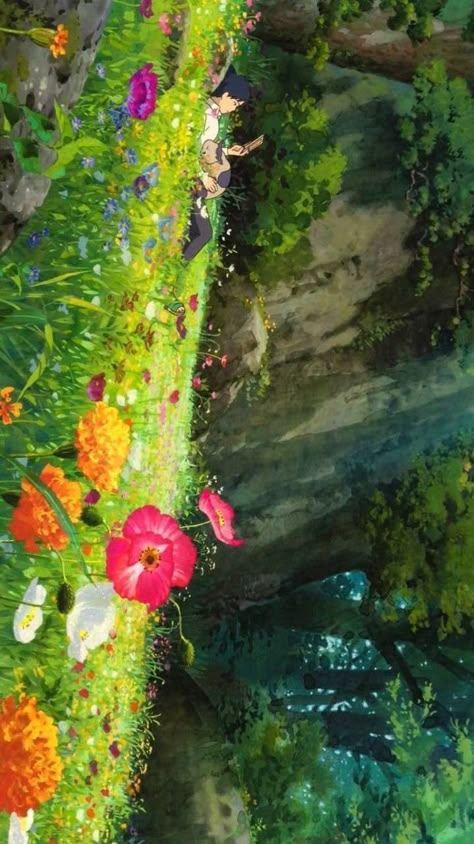 Arrietty Wallpaper, The Secret World Of Arrietty, Secret World Of Arrietty, Studio Ghibli Background, Cocoppa Wallpaper, Ghibli Artwork, Desktop Wallpaper Art, The Secret World, Studio Ghibli Movies