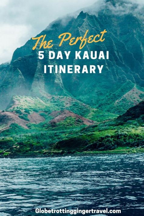 Kauai Itinerary, Hawaii Trip Planning, Hawaii Itinerary, Kauai Travel, Garden Island, Kauai Vacation, Hawaii Things To Do, Hawaii Travel Guide, Hanalei Bay