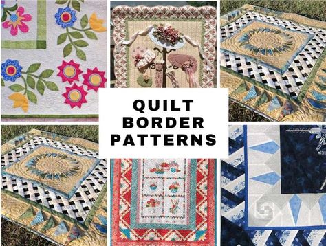 Quilt Border Patterns Free Quilt Border Patterns, Quilt Border Patterns Free, Quilt Borders Patterns, Quilt Borders Ideas Simple, Quilt Borders Ideas Inspiration, Pieced Quilt Borders, Quilt Borders Ideas, Quilt Border Ideas, Hello Sewing