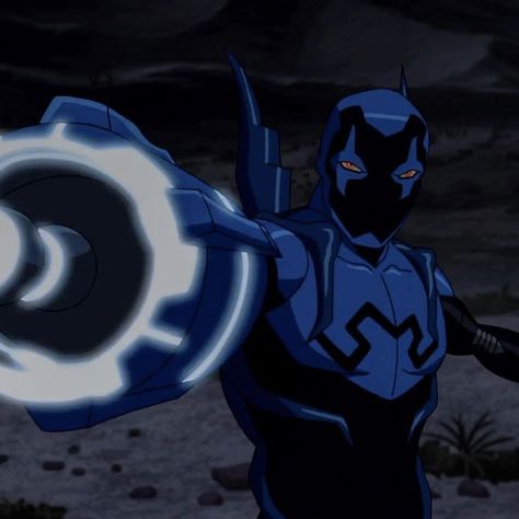 Blue Beetle Young Justice, Jaime Reyes, Superhero Cartoon, Epic Characters, Blue Beetle, Aura Colors, Young Justice, Fictional Crushes, Cartoon Icons