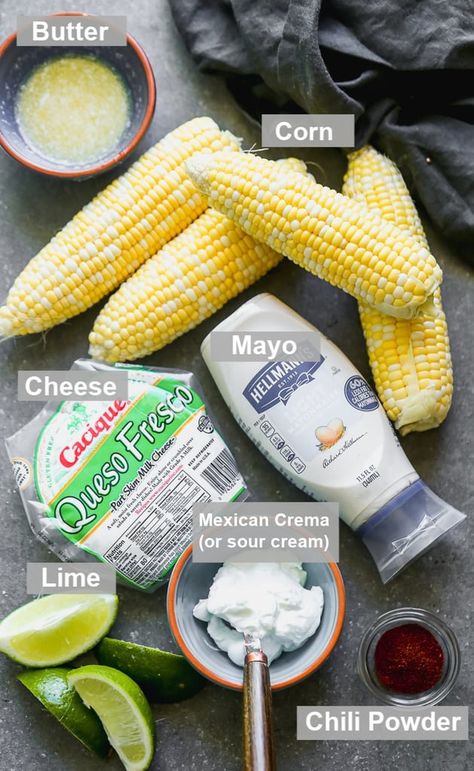 Corn In The Cup Mexican, Corn In A Cup Party Ideas, Corn Cups Mexican, Mexican Corn Cup, Mexican Foods Easy, Mexican Street Corn Cup Recipe, How To Make Esquites Mexican Corn, Elote Recipe In A Cup Mexican Street Corn, Simple Mexican Street Corn