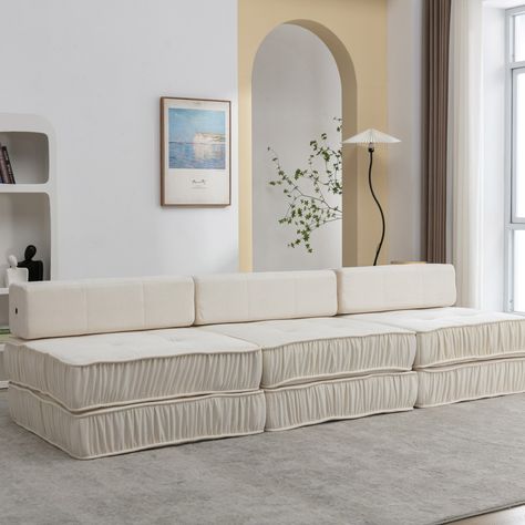 Modular Couches, Floor Couch, Folding Sofa Bed, Modular Couch, Folding Sofa, Sectional Furniture, Sectional Sleeper Sofa, Perfect Living Room, Mattress Sofa