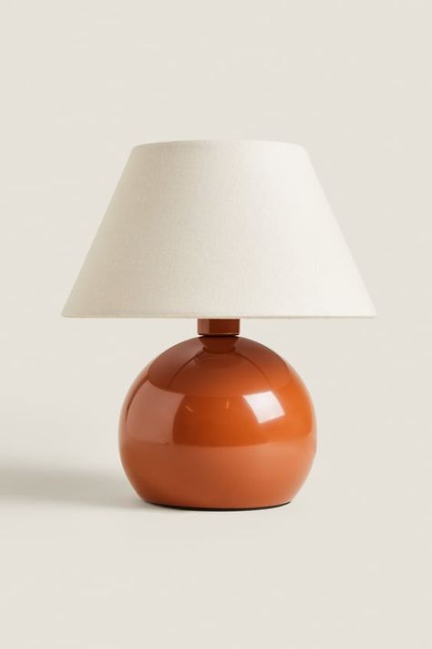 Home Lighting | ZARA United States Terracotta Furniture, Terracotta Lamp, Adjustable Wall Lamp, Glass Lamp Base, Cordless Lamps, Glass Lamps, Ceiling Shades, Lighting Decor, Iron Lamp