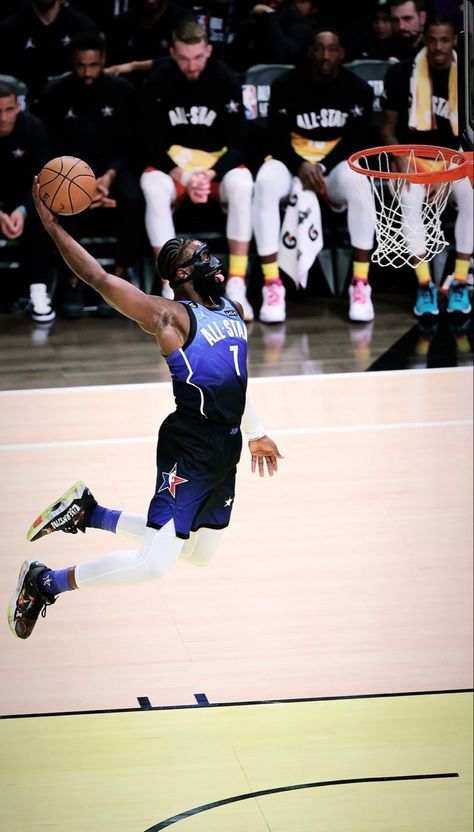 Jaylen brown dunk at 2023 NBA All-Star game Nba Quotes, Basketball Life, Athlete Quotes, Jaylen Brown, Basketball Photos, Nba All Star, Nba Pictures, Nba Stars, Jayson Tatum