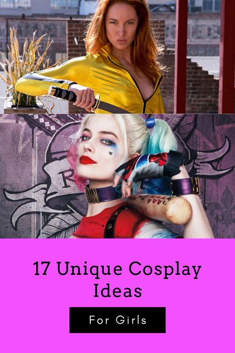 17 GREATEST Cosplay Ideas For Girls (Easy Female Cosplay Ideas)  Discover a unique array of cool Cosplay Ideas for girls here in our collection of the BEST handpicked female Cosplay Costume Ideas. Check Them Out Today! Cosplay Women Costumes, Comicon Costume Women Cosplay, Popular Cosplay Ideas, Best Cosplay Ideas, Women’s Cosplay Ideas, Cosplay Characters For Women, Casual Cosplay Ideas, Fun Cosplay Ideas, Womens Cosplay Ideas