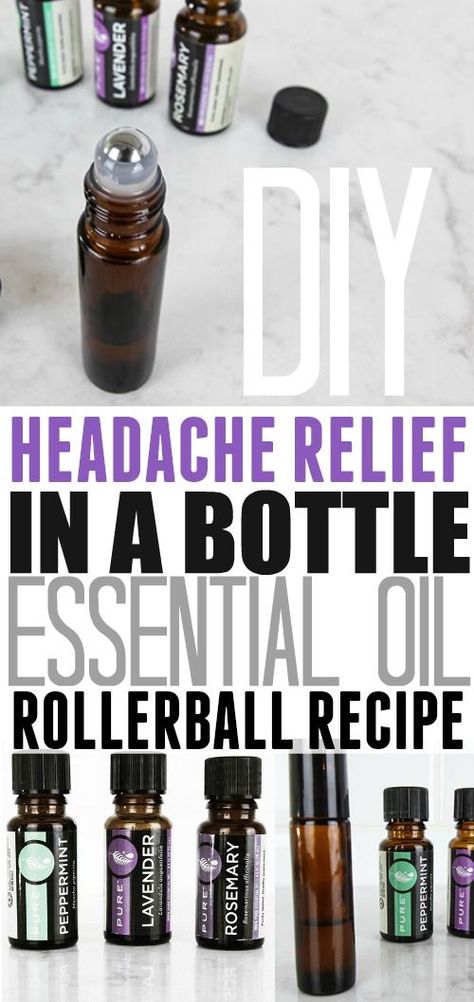 Essential oil roller ball recipe for helping relieve headaches! Love that this is made with basic, affordable essential oils! Essential Oil Headache Relief, Headache Relief Essential Oils, Essential Oil Roller Balls, Essential Oils For Headaches, Diy Essentials, Essential Oils Gifts, Oil Roller, How To Relieve Headaches, Headache Relief