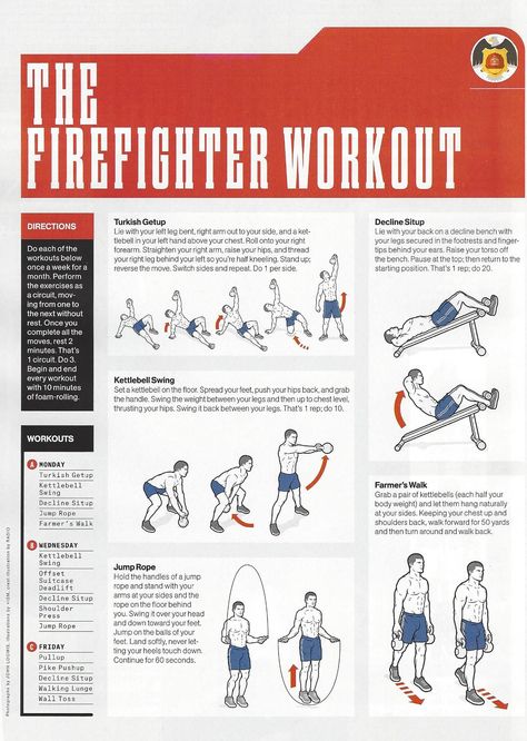 Good Workouts For Firefighters - Infoupdate.org Good Workouts, Police Workout, Fighter Workout, Firefighter Workout, Firefighter Training, Fire Training, Firefighter Emt, Fire Life, Volunteer Firefighter