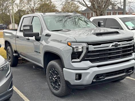 2024 Chevrolet 2500 HD Silverado · LT Z71 2024 Chevy Silverado, Chevrolet 2500, Chevrolet Silverado 2500hd, Silverado 3500, Silverado 2500, Slate Gray, Cadillac Escalade, Chevy Silverado, Big Trucks