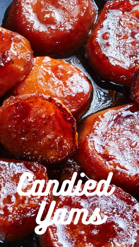 Southern Candied Sweet Potatoes Soul Food, Candies Sweet Potatoes Baked, Healthy Candied Yams, Candies Yams Southern, Southern Candy Yams Recipes, Baked Candy Yams Recipes Southern, Candied Yams Sauce, Fresh Candied Yams Recipe, Candies Yams Recipe