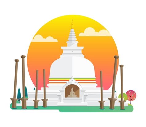 Temple Cartoon, Temple Vector, Temple Illustration, Temple Drawing, Jain Temple, Temple Pictures, Mangekyou Sharingan, Temple Art, Fun Crafts To Do