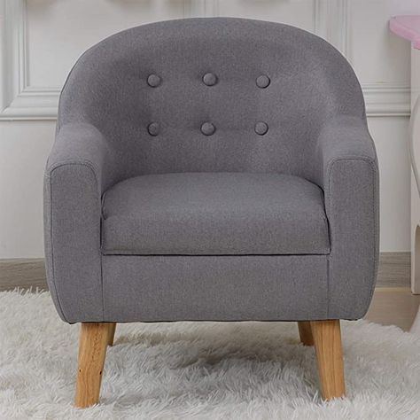 Amazon.com: Kids Sofa Chair/Linen Fabric Upholstered Kids Sofa Couch/Big Kids Couch with Wooden Legs for Children Gift (Gray) : Home & Kitchen Toddler Sofa Chair, Big Armchair, Baby Sofa Chair, Toddler Sofa, Kids Sofa Chair, Baby Sofa, Kids Couch, Fantasy Furniture, Kids Chair