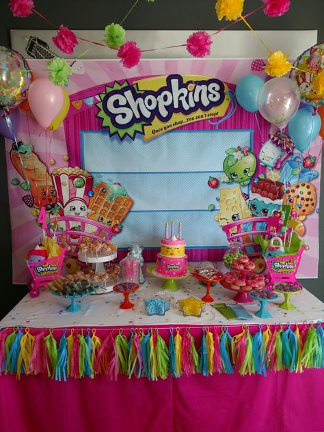 Shopkins Birthday Party Decoration, Shopkins Party Ideas, Shopkins Costume, Shopkins Birthday Party Ideas, Birthday Party Ideas Decoration, Shopkins Party Decorations, Shopkins Bday, Emma 2020, Candy Theme Birthday Party