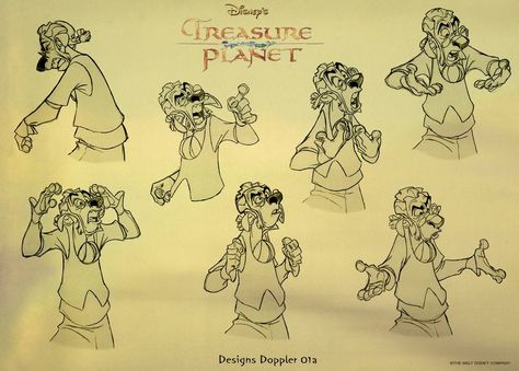 SPA Studios (Sergio Pablos) Sergio Pablos Character Design, Pirates Character, Sergio Pablos, Tb Choi, Expression Sheet, Character Design Tutorial, Bg Design, Pixar Characters, Character Model Sheet