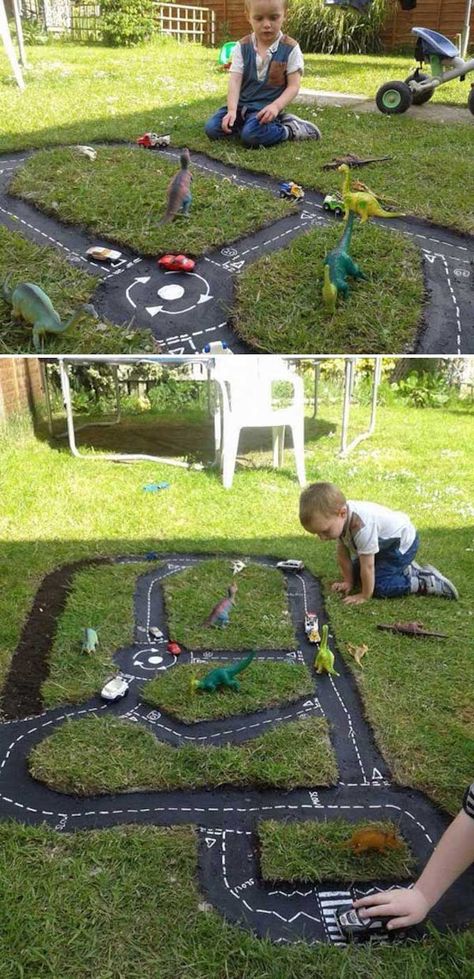 14 Creative Play Areas For Kids Play Area Backyard, Diy Playground, Summer Fun For Kids, Kids Outdoor Play, Outdoor Toys For Kids, Play Areas, Yard Project, Outdoor Diy Projects, Backyard Playground