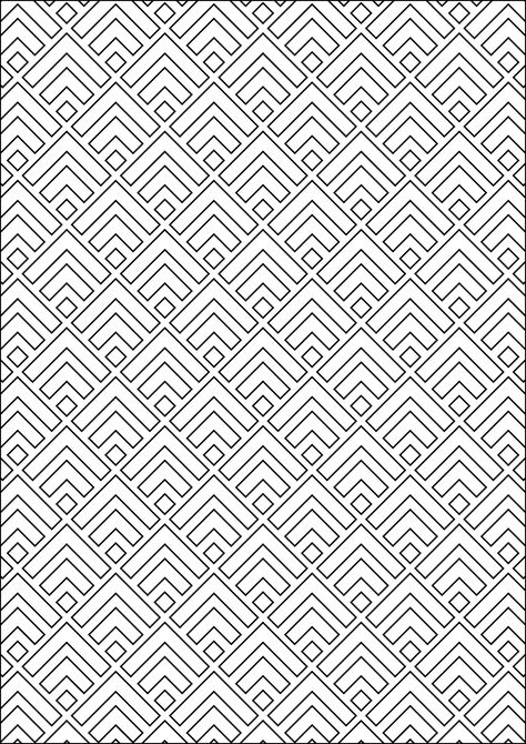 Pattern Coloring Pages For Adults, Geometric Pattern Stencil, Cool Geometric Patterns, Geometric Drawing Abstract Patterns, Geometric Pattern Drawing Ideas, Geometric Pattern Design Simple, Geometric Stencil Patterns, Lines Pattern Geometric, Coloring Pages Geometric