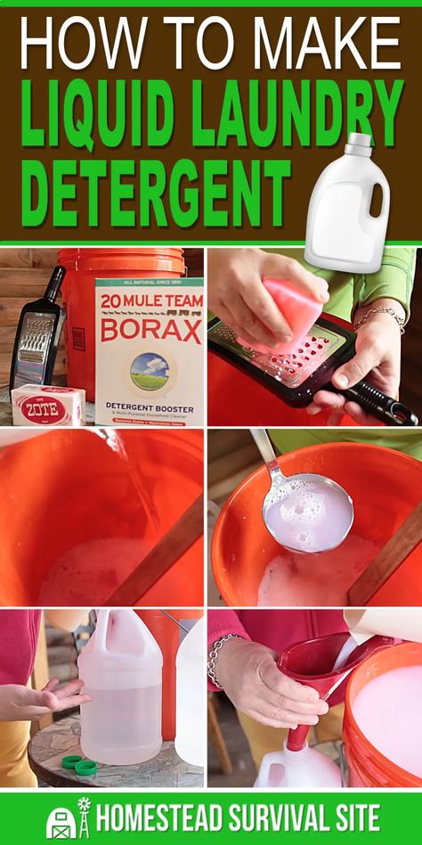 Home Made Washing Detergent, How To Make Laundry Detergent Liquid, Home Made Liquid Laundry Detergent, Zote Laundry Detergent Diy, Diy Laundry Detergent Liquid, Diy Liquid Laundry Detergent, Make Laundry Detergent, Homemade Laundry Soap Liquid, Diy Lavanderia