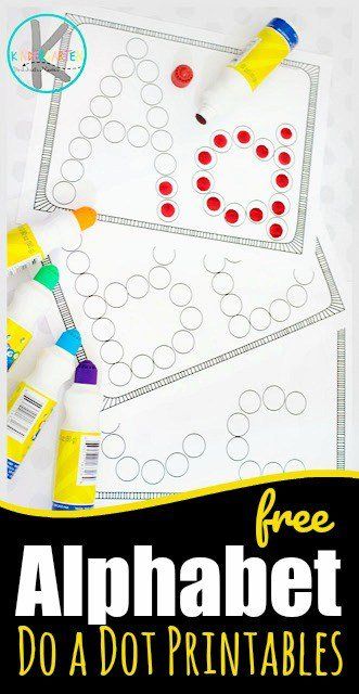 Kids will have fun practicing making alphabet letters from A to Z with these FREE bingo dauber letters alphabet worksheets These no prep do a dot printables are such a fun way for toddler, preschool, pre k, and kindergarten age students to practice making upper and lowercase letters. Toddler Activities Daycare, Free Alphabet Worksheets, Abc Worksheets, Abc Activities, Do A Dot, Alphabet A, Alphabet Activities Preschool, Alphabet Crafts, Preschool Letters