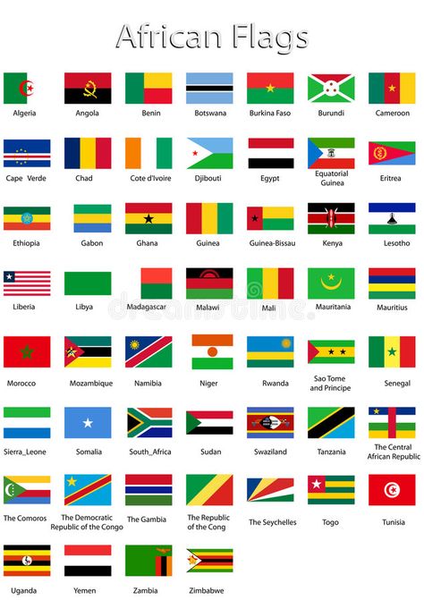 African countries. The flags of the individual African countries , #sponsored, #countries, #African, #individual, #flags #ad African Flags With Names, Flags Of African Countries, African Countries Flags, African Flags Printable, Countries Illustration, Flags Of Africa, African Countries Map, World Flags With Names, All World Flags