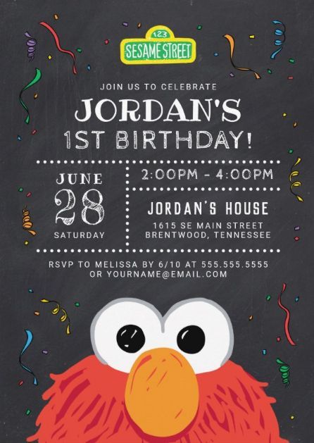 Elmo’s World Birthday Invitation, Elmo Invitations 1st Birthdays, Elmo 1st Birthday Party Boys, Elmo First Birthday Party Boy, First Birthday Elmo, Elmo Party Decorations, Elmo 2nd Birthday, Elmo Invitations, Elmo Party Ideas