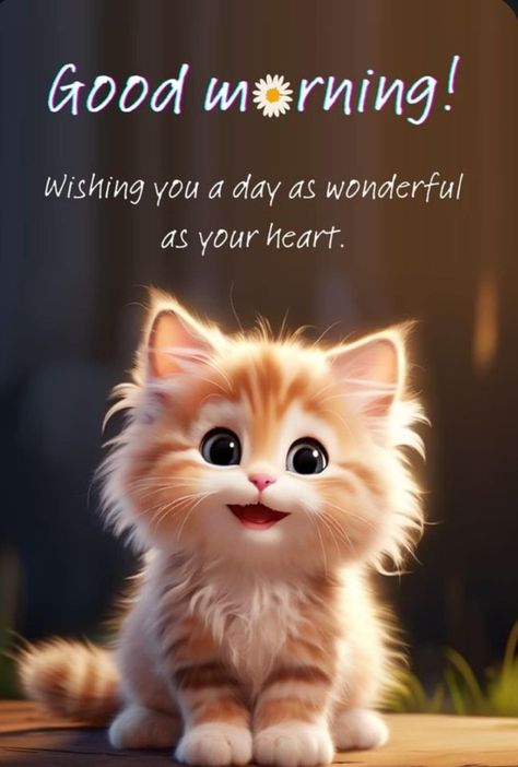 Cute Good Morning Messages, Cute Good Morning Pictures, Cute Morning Quotes, Good Morning Meme, Greeting Ideas, Good Morning Cartoon, Beautiful Good Morning Wishes, Good Morning Cat, Say Good Morning