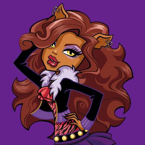 Hear Me Out Cake Characters Weird, Weird Hear Me Out Characters, Clawdeen Pfp, Clawdeen Icon, Clawdeen Wolf Pfp, Mh Clawdeen, Clawdeen Wolf Icon, Clawdeen Monster High, Monster High Printables