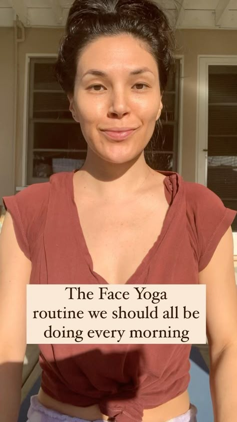 @beautyshamans shared a video on Instagram: “Here’s a little face yoga routine I do almost every morning. In as little as 5 minutes, this routine makes me feel more awake, alert,…” • Apr 15, 2022 at 3:36pm UTC Best Morning Face Routine, Zen Morning Routine, Yoga Face Massage, Face Yoga Morning Routine, Daily Face Yoga Routine, Daily Face Massage Routine, Morning Face Yoga, Face Yoga Routine, Face Yoga Exercises Video