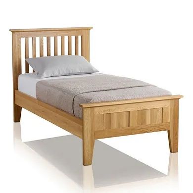 Oak King Size Bed, Oak Double Bed, Solid Oak Beds, Oak Furniture Land, Wood Bed Design, Bedroom Couch, Oak Furnitureland, Wooden Bed Design, Oak Beds