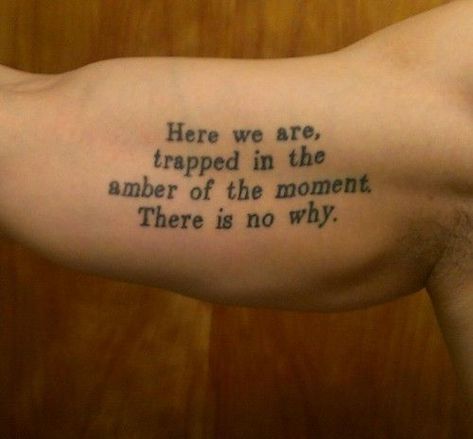 Slaughterhouse Five Art, Nihilist Tattoo, Slaughterhouse Five Tattoo, Slaughterhouse Five Quotes, Kurt Vonnegut Tattoo, Poetry Tattoos, Literary Tattoos Quotes, Vonnegut Quotes, Aesthetic Literature