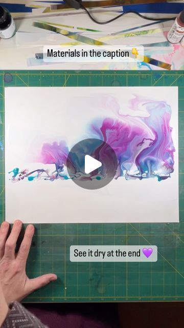 Mineral Paper Art, Liquid Watercolor Techniques, Liquid Watercolor Art, Mineral Paper, Finetec Watercolor, Bio Materials, Watercolor Painting For Beginners, Art Demo, Contemporary Watercolor